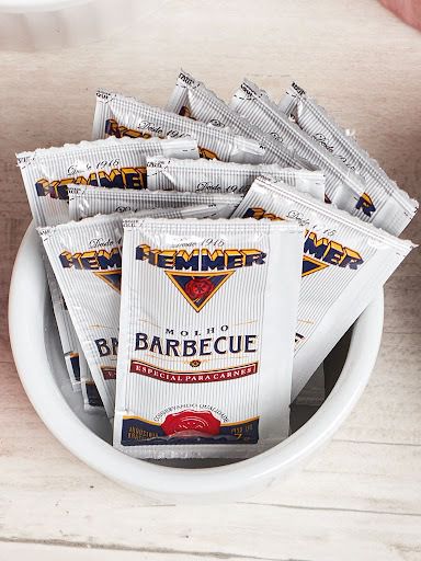 Molho Barbecue Hemmer com 190 Sachês de 7g