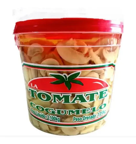 Cogumelo Champignon La Tomate Fatiado Balde 1kg