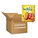 Biscoito Belvita Maçã & Canela 75g contendo 5 caixinhas de 75g cada