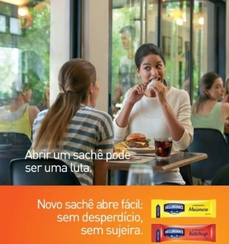 Ketchup Hellmanns Sache 7g Com 168 Unidades