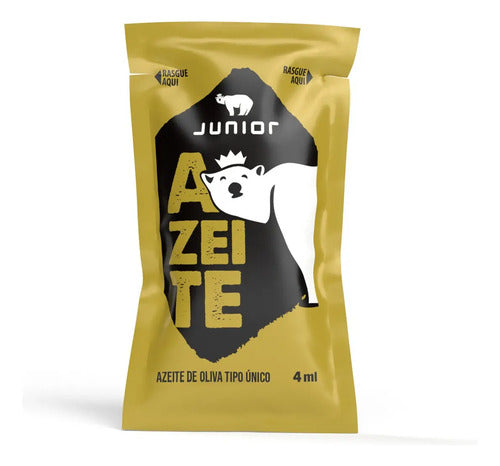 Azeite De Oliva Extravirgem Junior 4ml - Caixa C/ 200 Sachês
