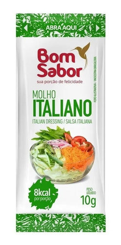 Molho Italiano Em Sachê 10g Cx 200 Un Bom Sabor