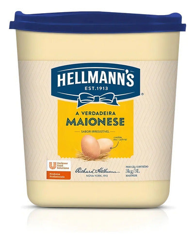 Maionese Hellmann's Balde 3kg