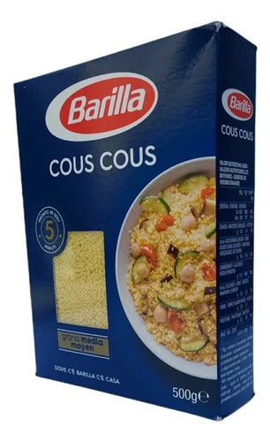 Cous Cous Marroquino Cuscuz Barilla Kit 2 Unidades De 500g