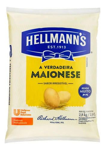 Hellmann'S Maionese Bag 2,8Kg