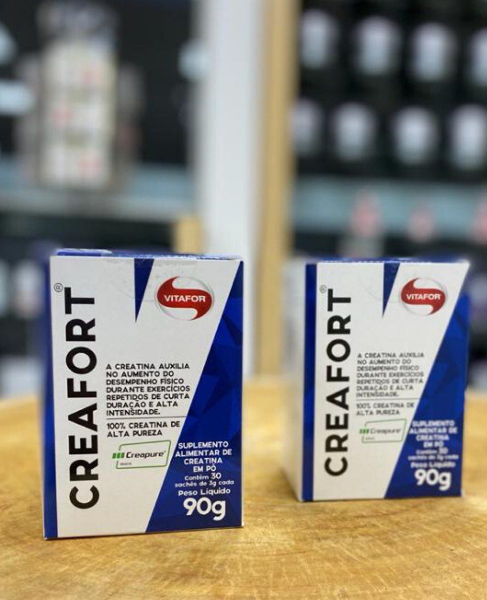 Creafort Creapure Creatina, Vitafor, 30 Sachês 3g