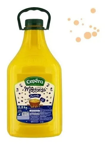 Mostarda Cepera 3,3kg Big Galão Premium 3,3kg