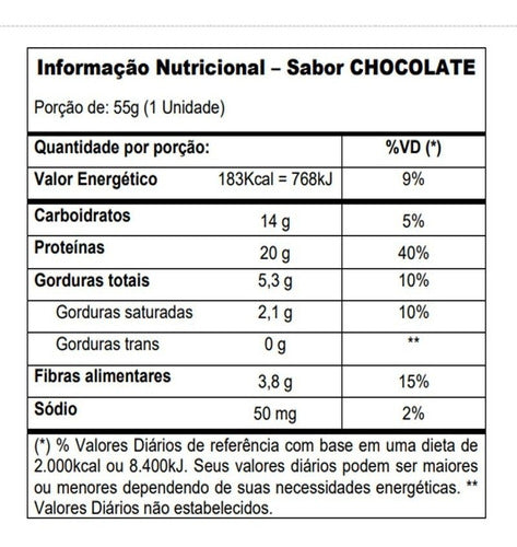 Barra De Proteína Isocrisp Vitafor 12 Un Barrinha Cereal
