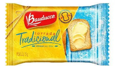 Torrada Tradicional Bauducco 15g Caixa C/ 126 Un