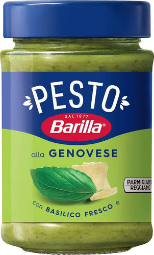 Molho Pesto Barilla Manjerição Alla Genovese - Kit Com 02 - Vidro
