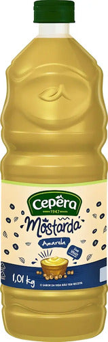 Mostarda Amarela Cepêra Garrafa 1,01kg