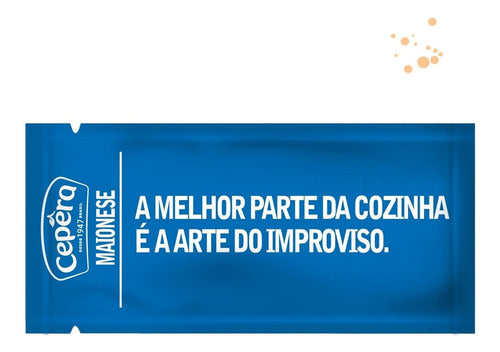 Maionese Sachê Cepêra 7g Caixa Com 175 Unidades
