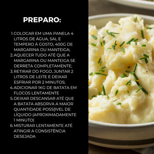 Purê De Batata De La Marie Pacote Com 1 Kg