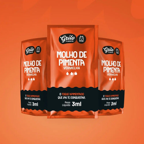Molho De Pimenta Em Sache C/ 200 Un