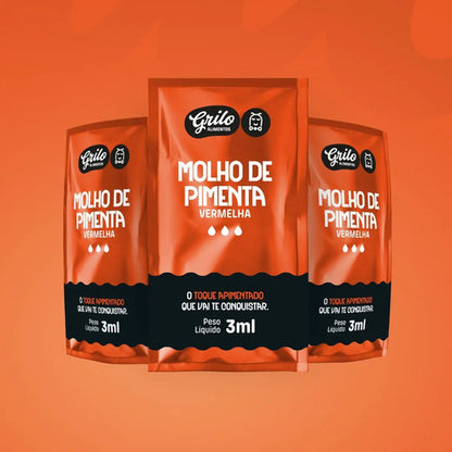 Molho De Pimenta Em Sache C/ 200 Un