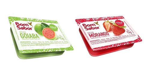 Kit 60 Un Manteiga + 30 Un Geleia Sache Blister Mini Pote