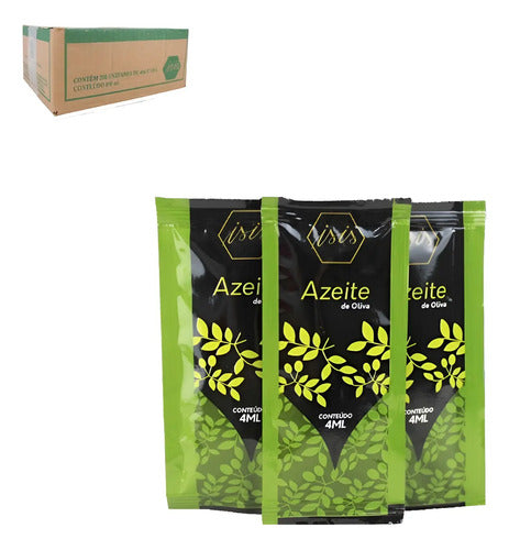 400 Un Azeite De Oliva Sache 4 Ml - Isis  Restaurante - 2 Cx