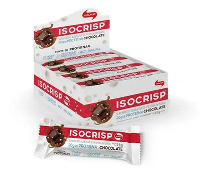Barra De Proteína Isocrisp Vitafor 12 Un Barrinha Cereal