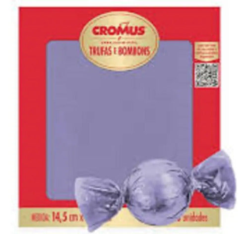 Embalagens P Trufas Bombons  15x16 Nacaradas - 100 Unidades
