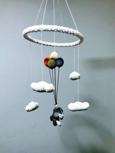 Mobile Infantil Berço, Teto, Amigurumi