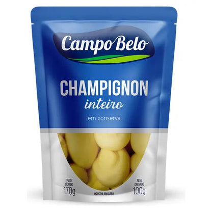Champignon Inteiro Conserva Campo Belo Sache 170g 100g