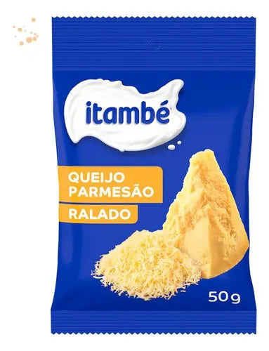 Queijo Parmesão Ralado Itambé 50g Caixa com 20 pacotes
