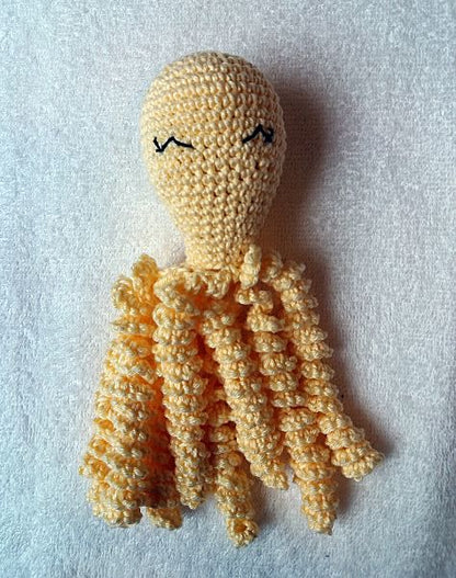 Polvo Amigurumi Terapeutico Bebe, maternidade