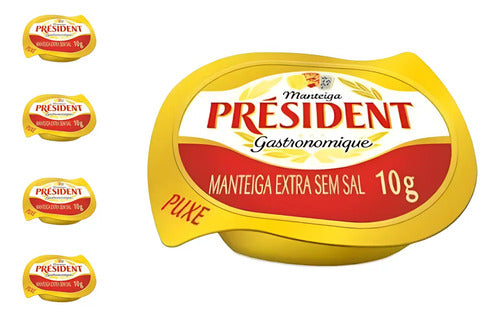 Manteiga Blister Président Sem Sal 192 unidades de 10g