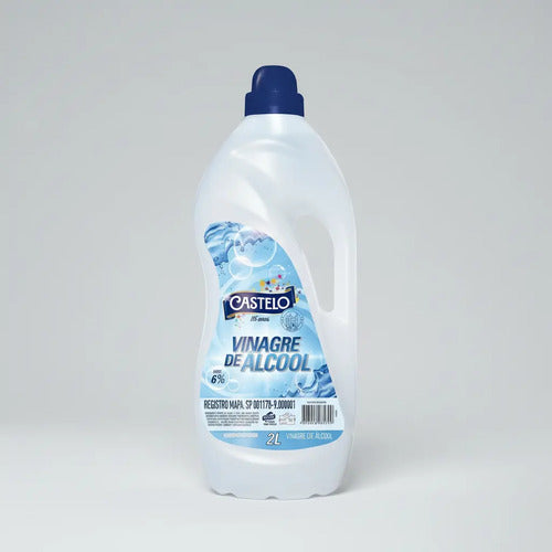 Vinagre De Álcool Concentrado 6% Castelo 2l