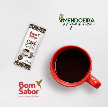 Café Solúvel Sachê Stick 1,3g Bom Sabor Caixa Com 480 Sachês