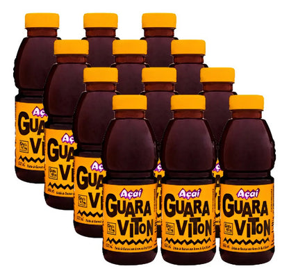 Guaraviton Guarana Açaí 500ml Pack Kit Com 06 Garrafas