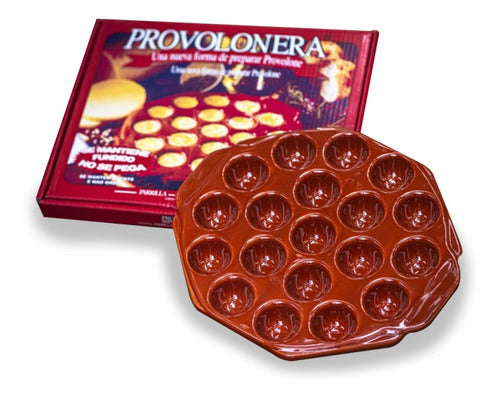 Provoloneira Grande 19 Cavidades Marrom