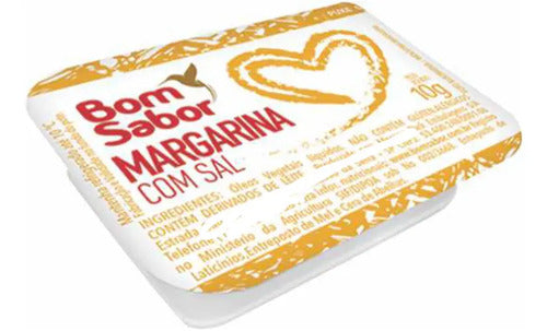 Margarina Bom Sabor 10g Blister Sachê Kit 36 Unidades