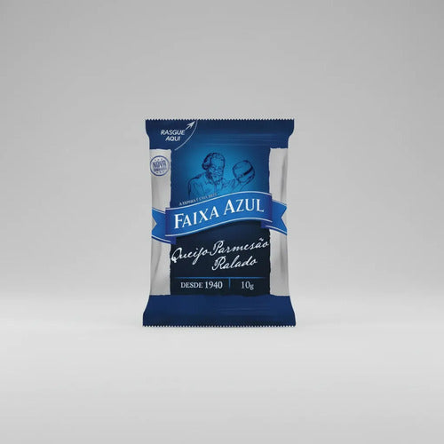 Faixa Azul Queijo Parmesão Ralado Sache 100 Unidades De 10g