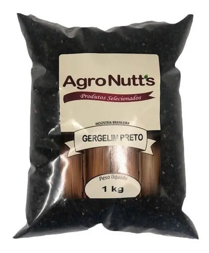 Gergelim Preto Agronutts 1kg