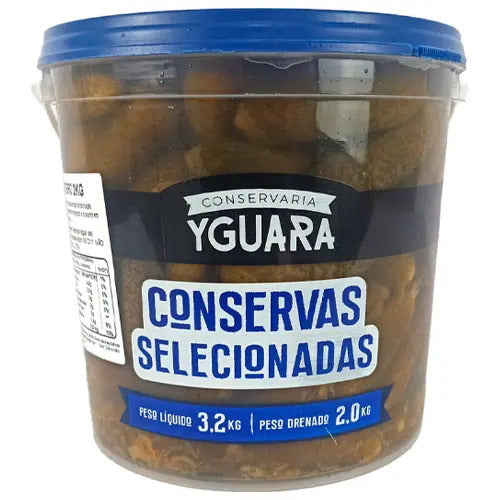 Pepino Em Conserva 4/7 2kg Yguara