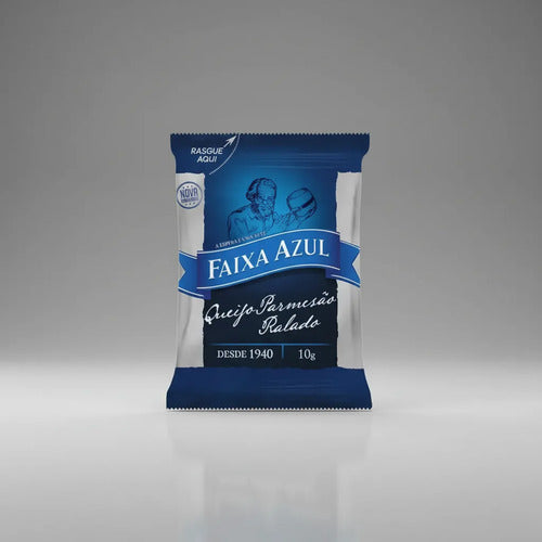 Queijo Ralado Parmesão Faixa Azul 50 Sachês 10g
