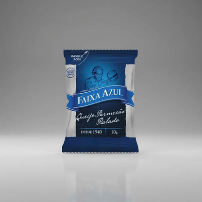 Queijo Ralado Parmesão Faixa Azul 50 Sachês 10g