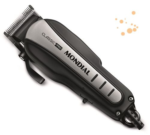 Conjunto Mondial, Barber Kit II Cortador e Aparador, 110V, Preto - KT-84