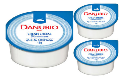 Cream Cheese Blister Sache Danubio 18g Caixa 72 Unidades