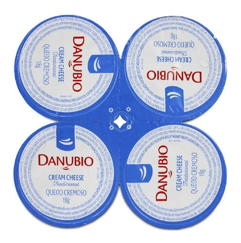 Cream Cheese Danubio Blister Sache 18g Caixa 10 Unidades