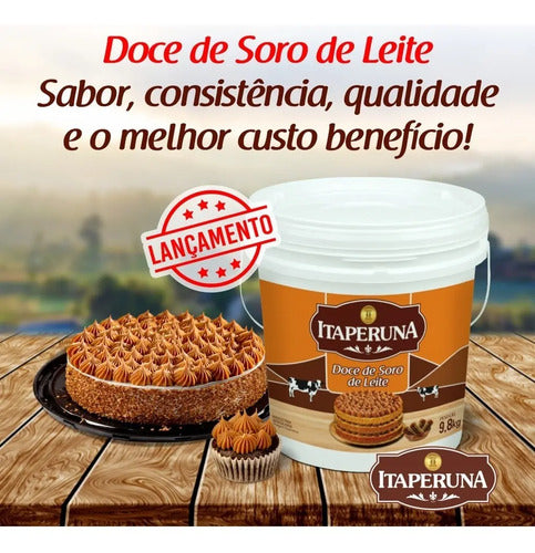 Doce De Soro De Leite Itaperuna 9,8kg Balde
