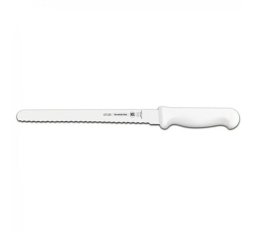 Faca Fiambre Tramontina Inox 8 Profissional Master Cozinha Branco