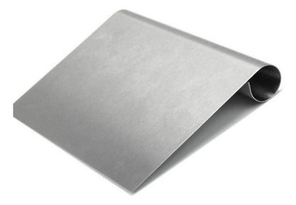 Espatula 100%inox Cozinha Raspa Corta Massa Bolo - Rita Lobo Prata