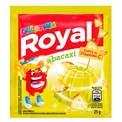 Gelatina de Abacaxi Royal 25g