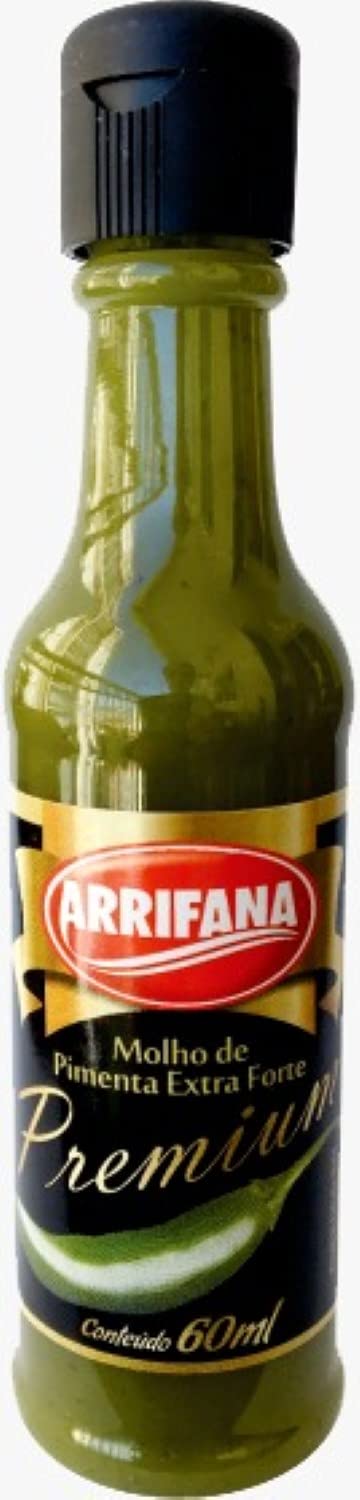 Arrifana Molho De Pimenta Extra Forte Verde 60 Ml