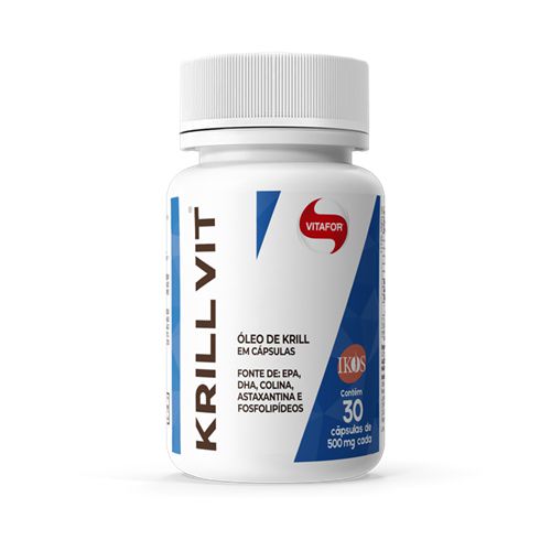 Oleo de Krill Vitafor 30 caps Ômega 3, EPA, DHA