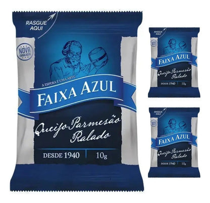Queijo Ralado Parmesão Faixa Azul 50 Sachês 10g