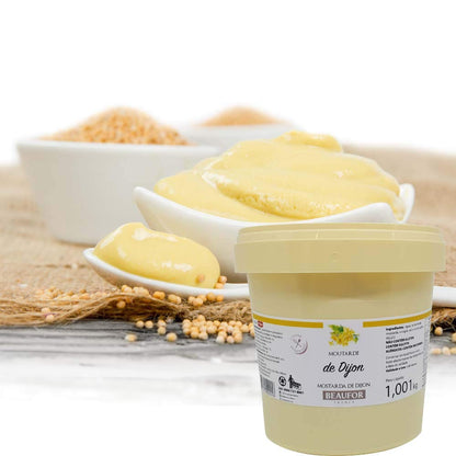 Mostarda Dijon Francesa Beaufor Balde 1 kg