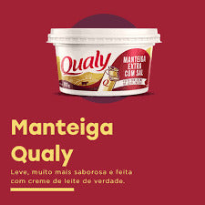 Manteiga Qualy Extra Com Sal 200g